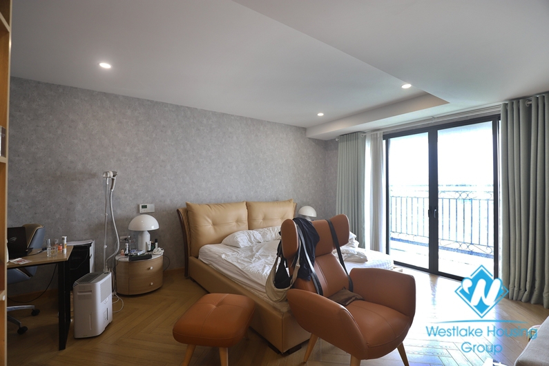 Large size apartment 7 bedrooms for rent at D' Leroi soleil Xuan Dieu.